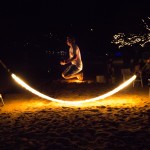 Koh Tao - Fire Rope Jumping