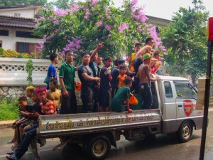 Party truck - Luang Prabang
