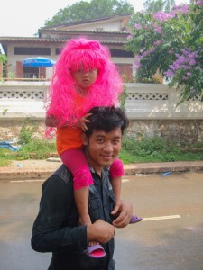 Pink Hair - Luang Prabang