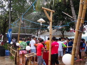 Sprinkler party - Luang Prabang