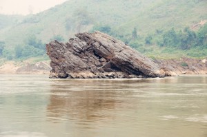 Rocks in the Mekong